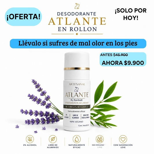 Desodorante en rollon para pies